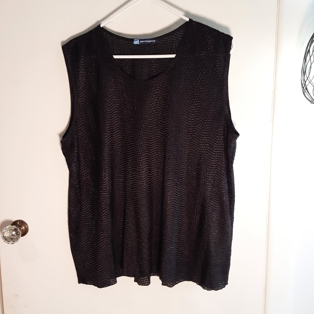 Sleeveless blouse